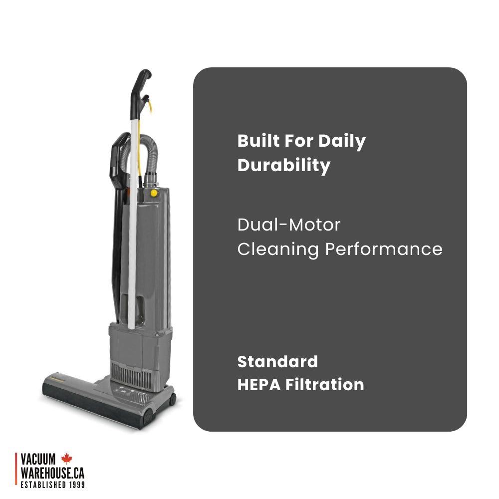 Karcher Versamatic HEPA 18 Upright Vacuum Cleaner