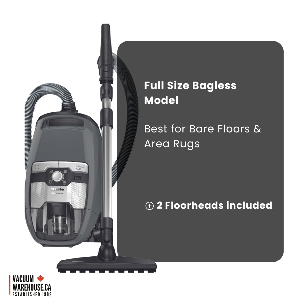 Miele Bagless CX1 Blizzard PureSuction Powerline Vacuum Cleaner