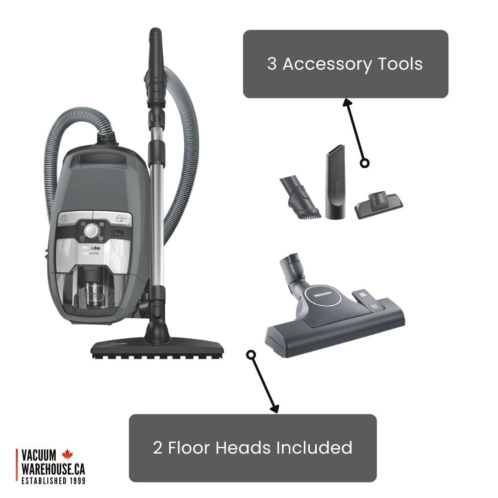 Miele Bagless CX1 Blizzard PureSuction Powerline Vacuum Cleaner