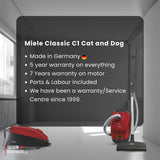 Miele Classic C1 Cat and Dog PowerLine Vacuum Cleaner