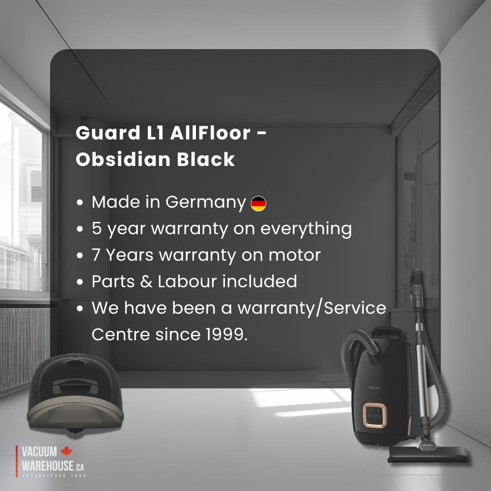 Miele Guard L1 AllFloor Vacuum Cleaner- Obsidian Black