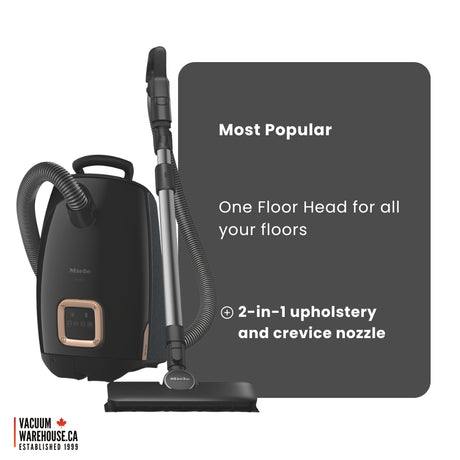 Miele Guard L1 AllFloor Vacuum Cleaner- Obsidian Black