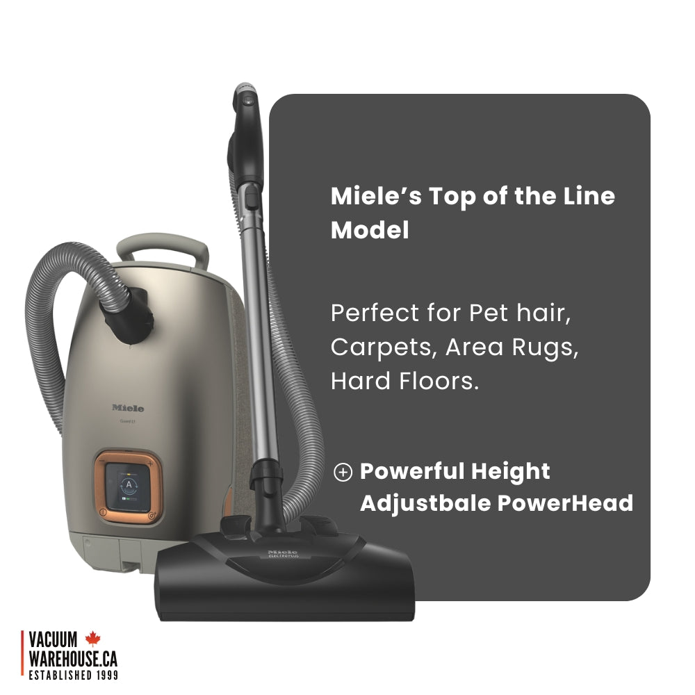Miele Guard L1 Electro Vacuum Cleaner - Titanium Pearlfinish