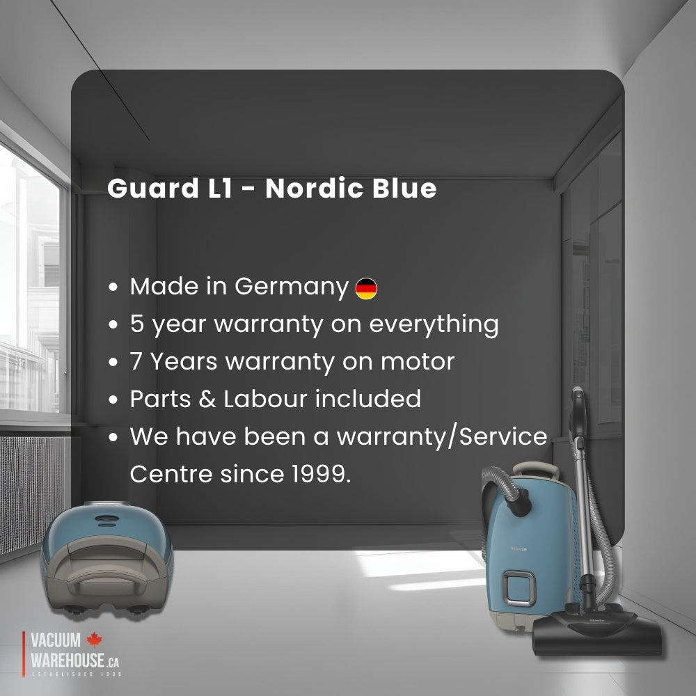 Miele Guard L1 Vacuum Cleaner - Nordic Blue