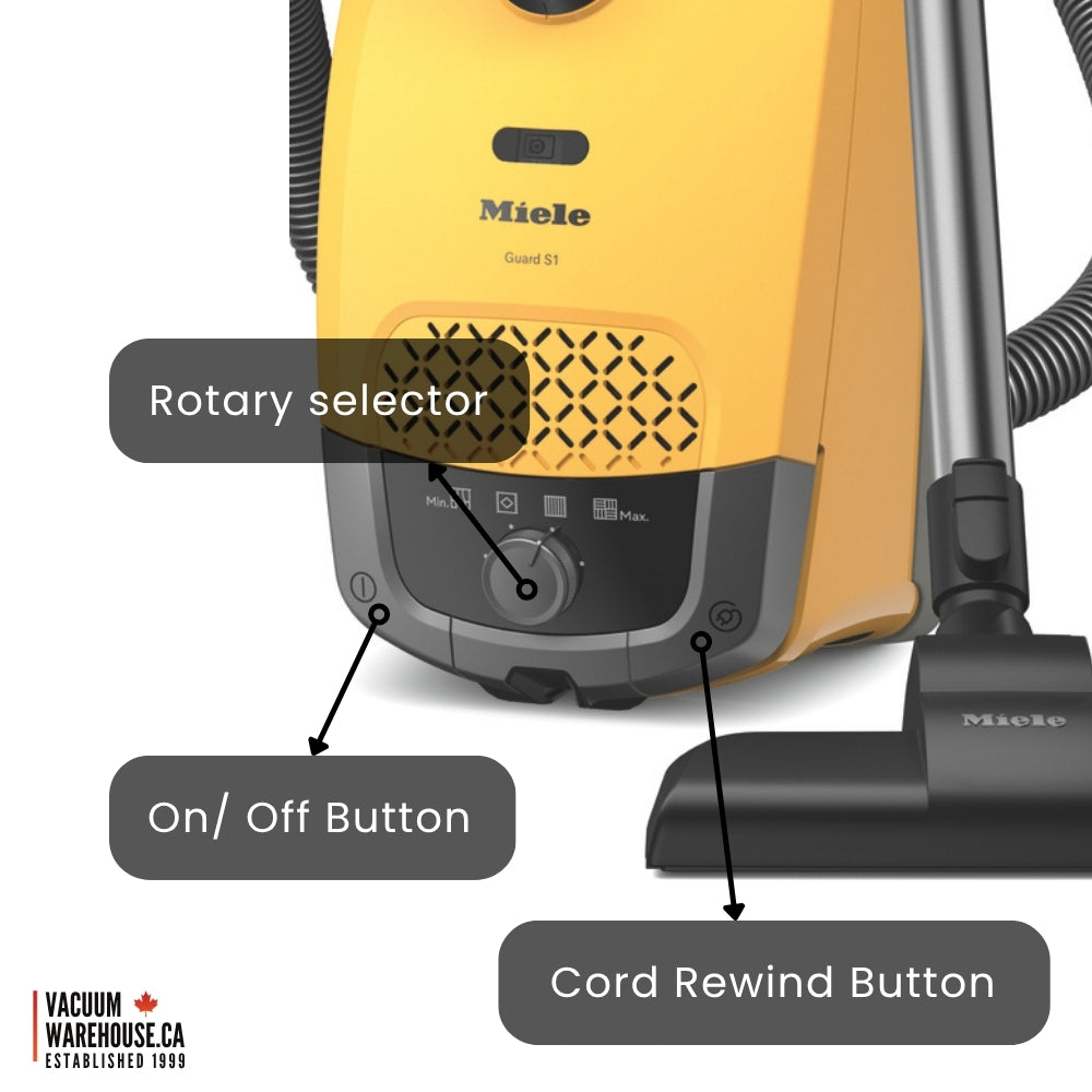 Miele Guard S1 Vacuum Cleaner - Sunset Yellow