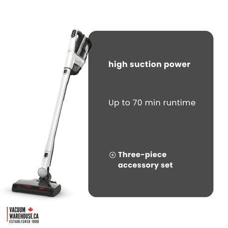 Miele Triflex HX3 Cordless stick vacuum cleaners - Brilliant White