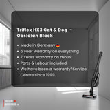 Miele Triflex HX3 Cat & Dog Cordless Stick Vacuum Cleaners - Obsidian Black