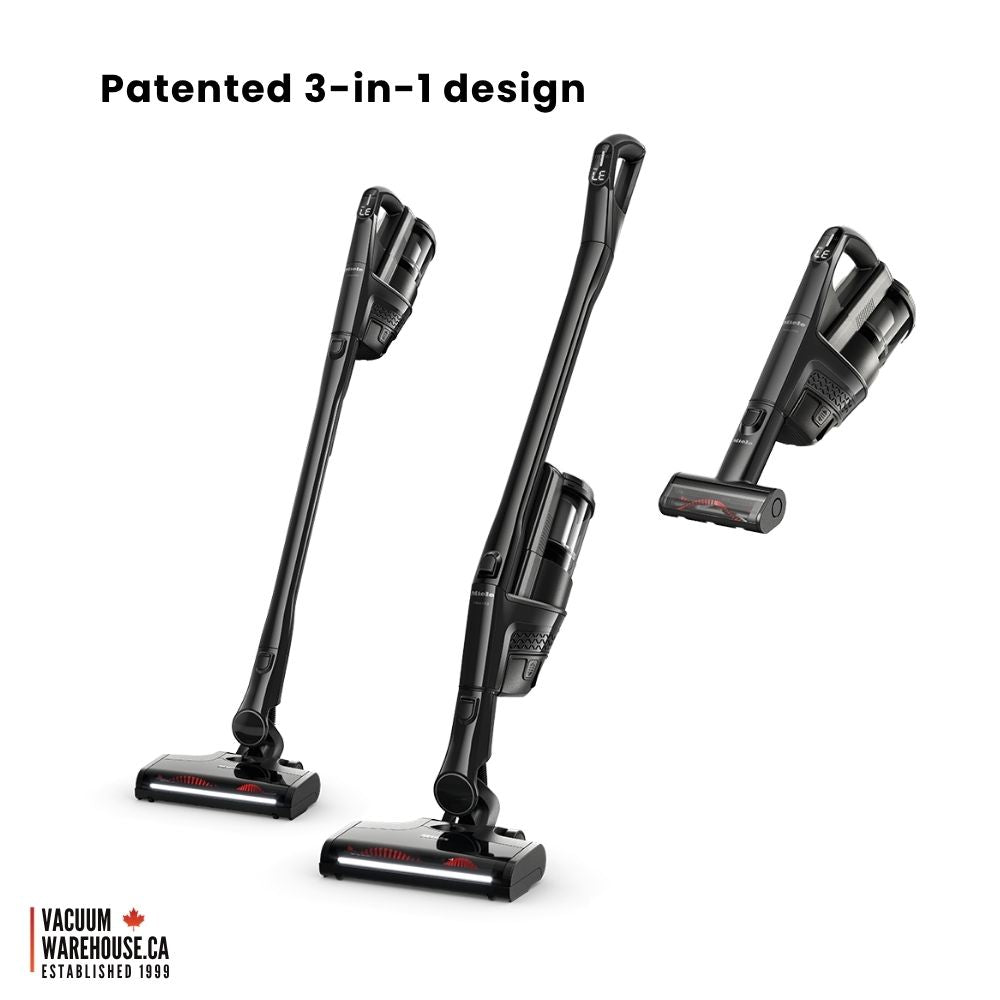 Miele Triflex HX3 Cat & Dog Cordless Stick Vacuum Cleaners - Obsidian Black