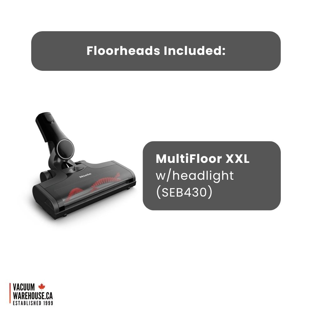 Miele Triflex HX3 Cat & Dog Cordless Stick Vacuum Cleaners - Obsidian Black