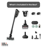 Miele Triflex HX3 Plus Aqua Cordless stick vacuum cleaners - Obsidian Black