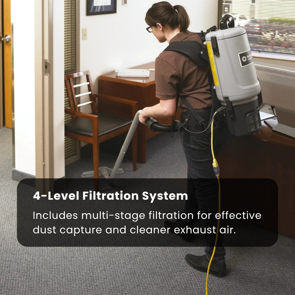 Nilfisk Adgility 6XP Advance Backpack Vacuum Cleaner