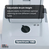 Nilfisk Advance Spectrum 18D Commercial Upright Vacuum Cleaner