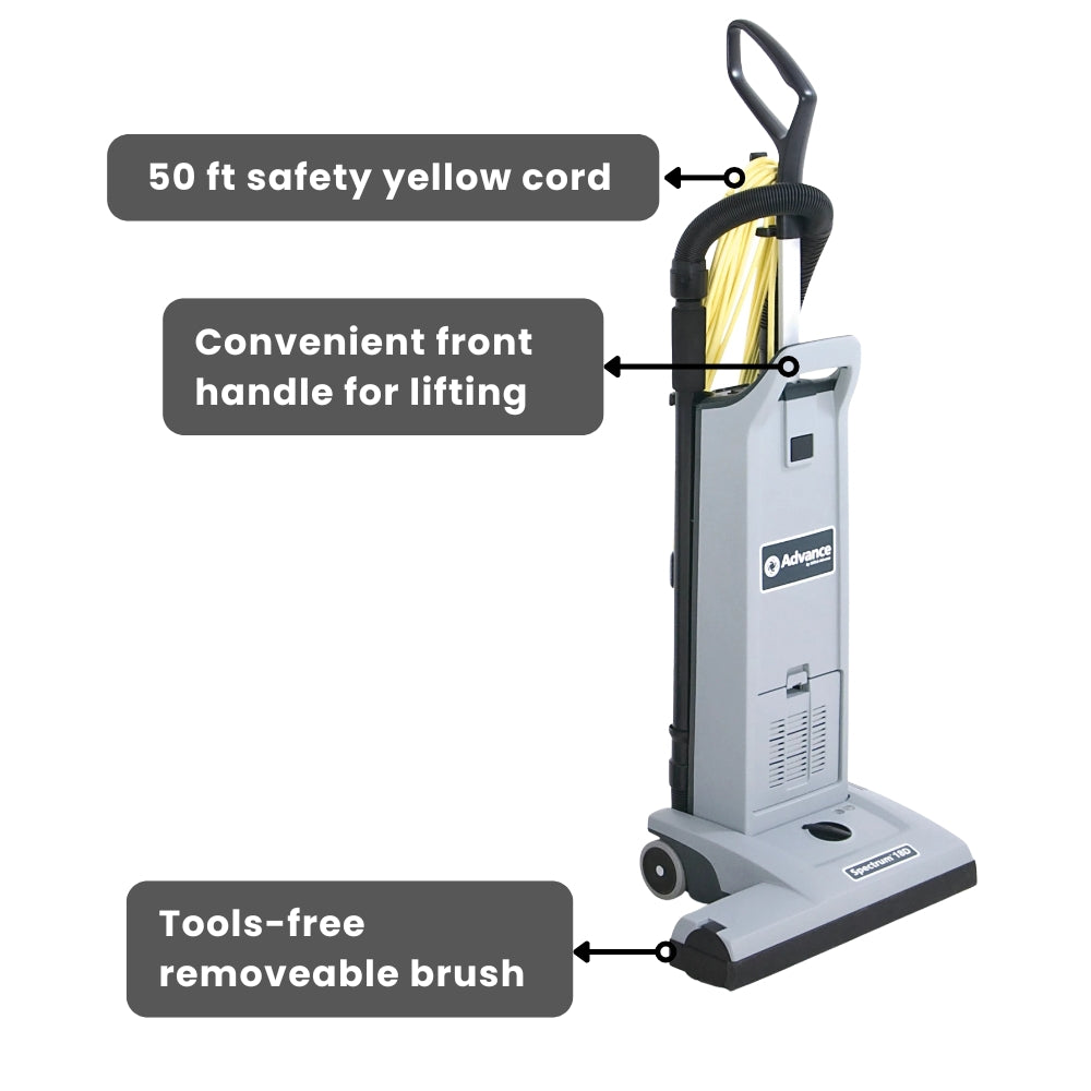 Nilfisk Advance Spectrum 18D Commercial Upright Vacuum Cleaner