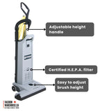 Nilfisk Advance Spectrum 18D Commercial Upright Vacuum Cleaner