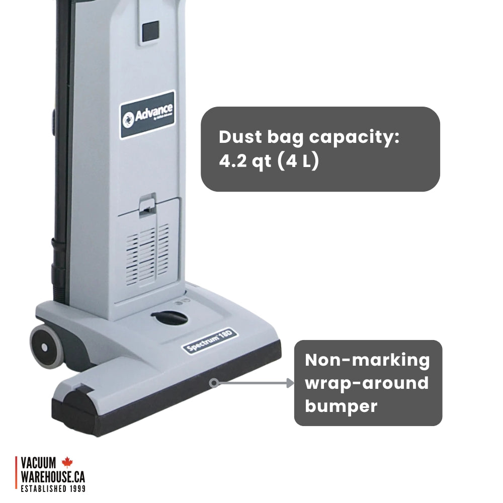 Nilfisk Advance Spectrum 18D Commercial Upright Vacuum Cleaner