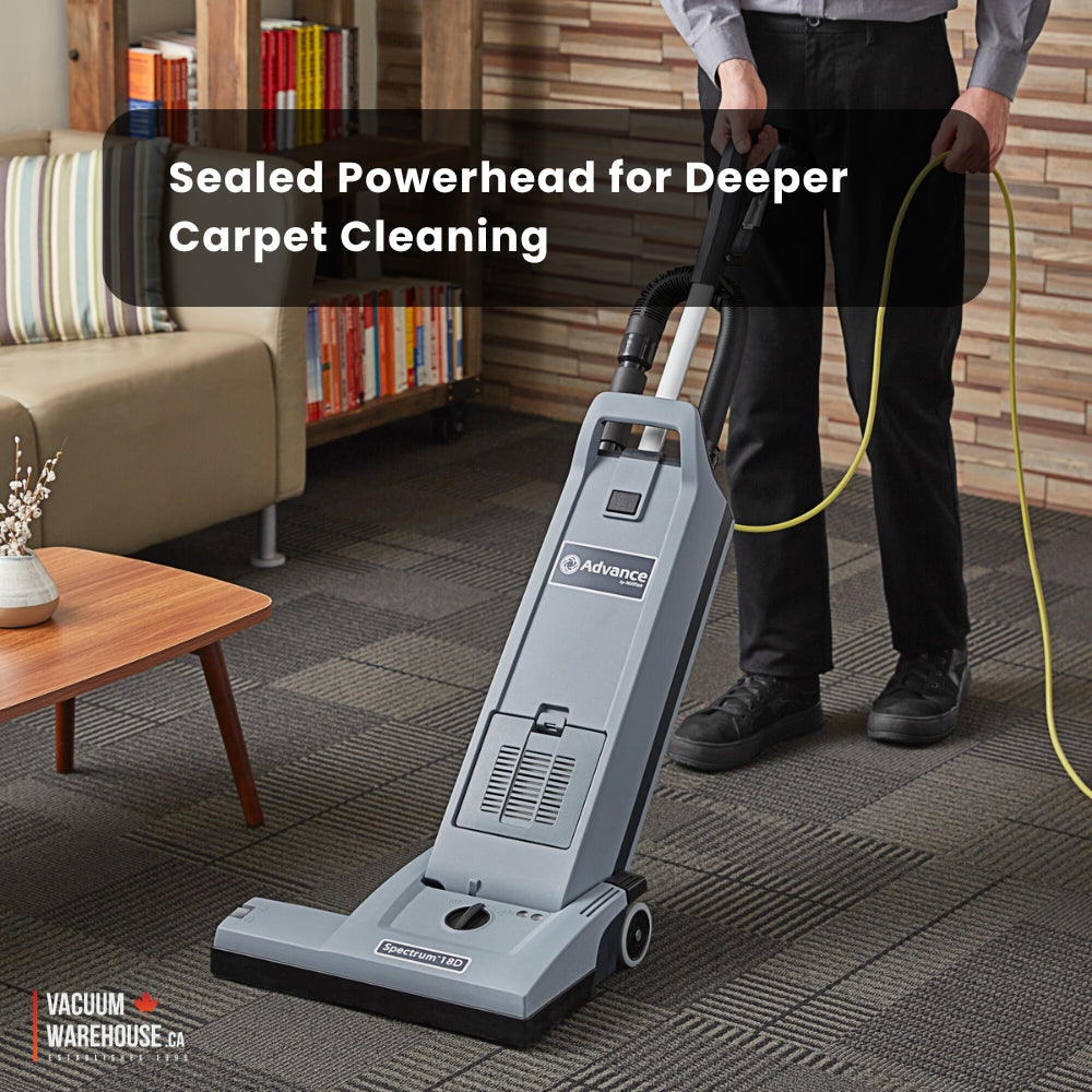 Nilfisk Advance Spectrum 18D Commercial Upright Vacuum Cleaner