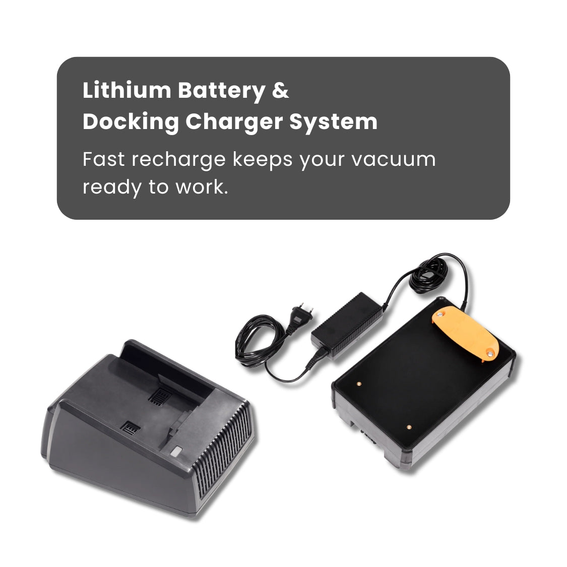 Nilfisk GD5 Battery HEPA Backpack Vacuum Cleaner