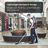 Nilfisk GD5 Battery HEPA Backpack Vacuum Cleaner