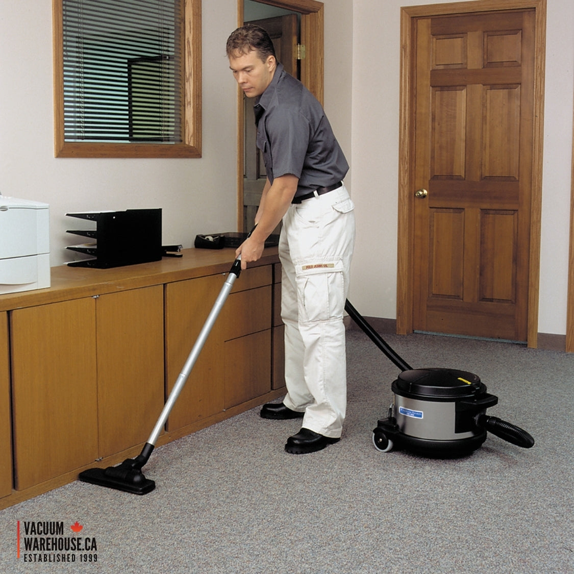 Nilfisk GD930 HSP 120V 4 GAL HEPA Canister Vacuum Cleaner