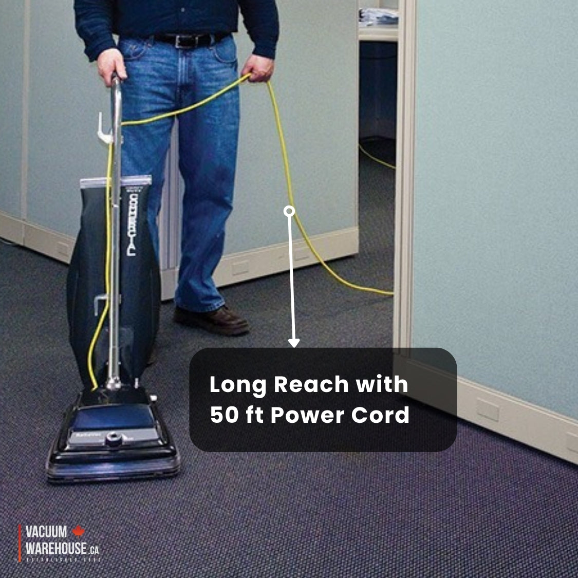 Nilfisk ReliaVac 16HP Commercial Upright Vacuum Cleaner