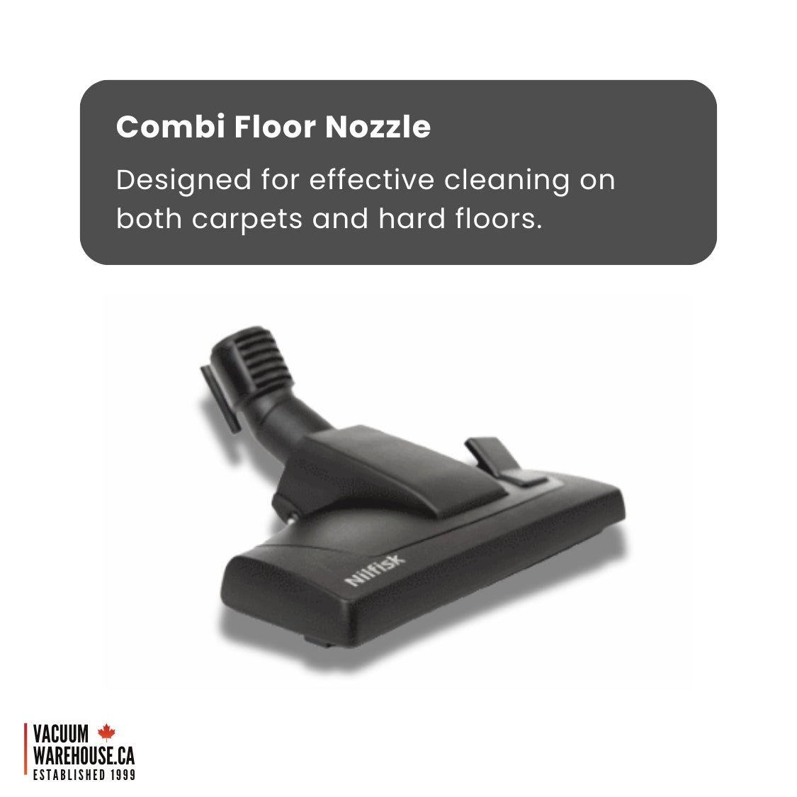 Nilfisk VP300 HEPA Canister Commercial Vacuum Cleaner
