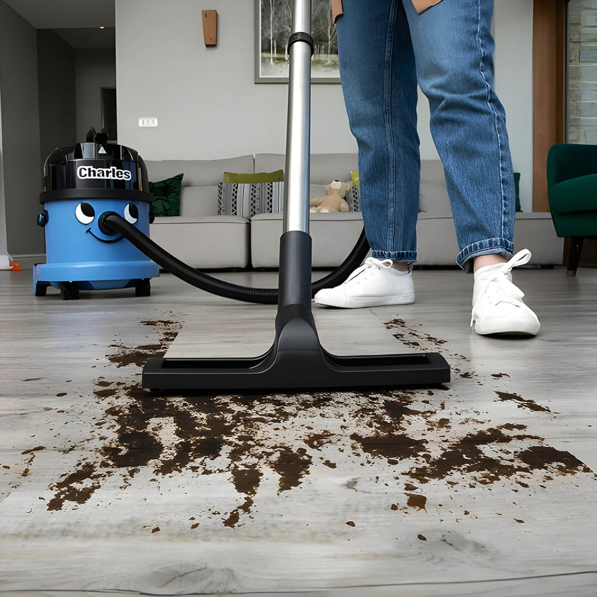 Numatic Charles CVC370 Commercial Wet Dry Vacuum Cleaner