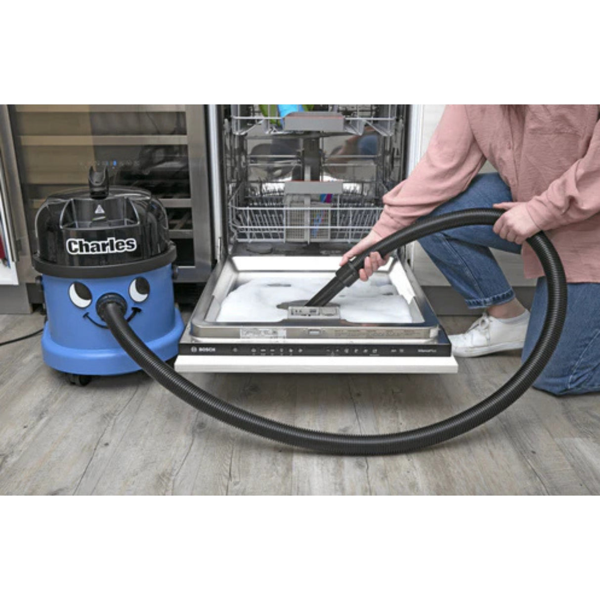 Numatic Charles CVC370 Commercial Wet Dry Vacuum Cleaner