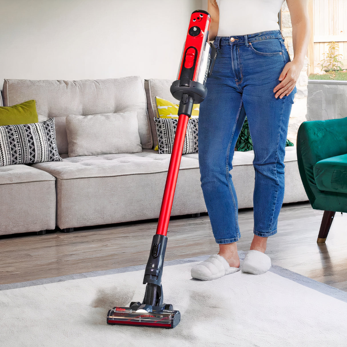 Numatic Henry Quick HEN100 Cordless Bagged Stick Vacuum