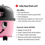 Numatic Hetty HET200 Vacuum Cleaner