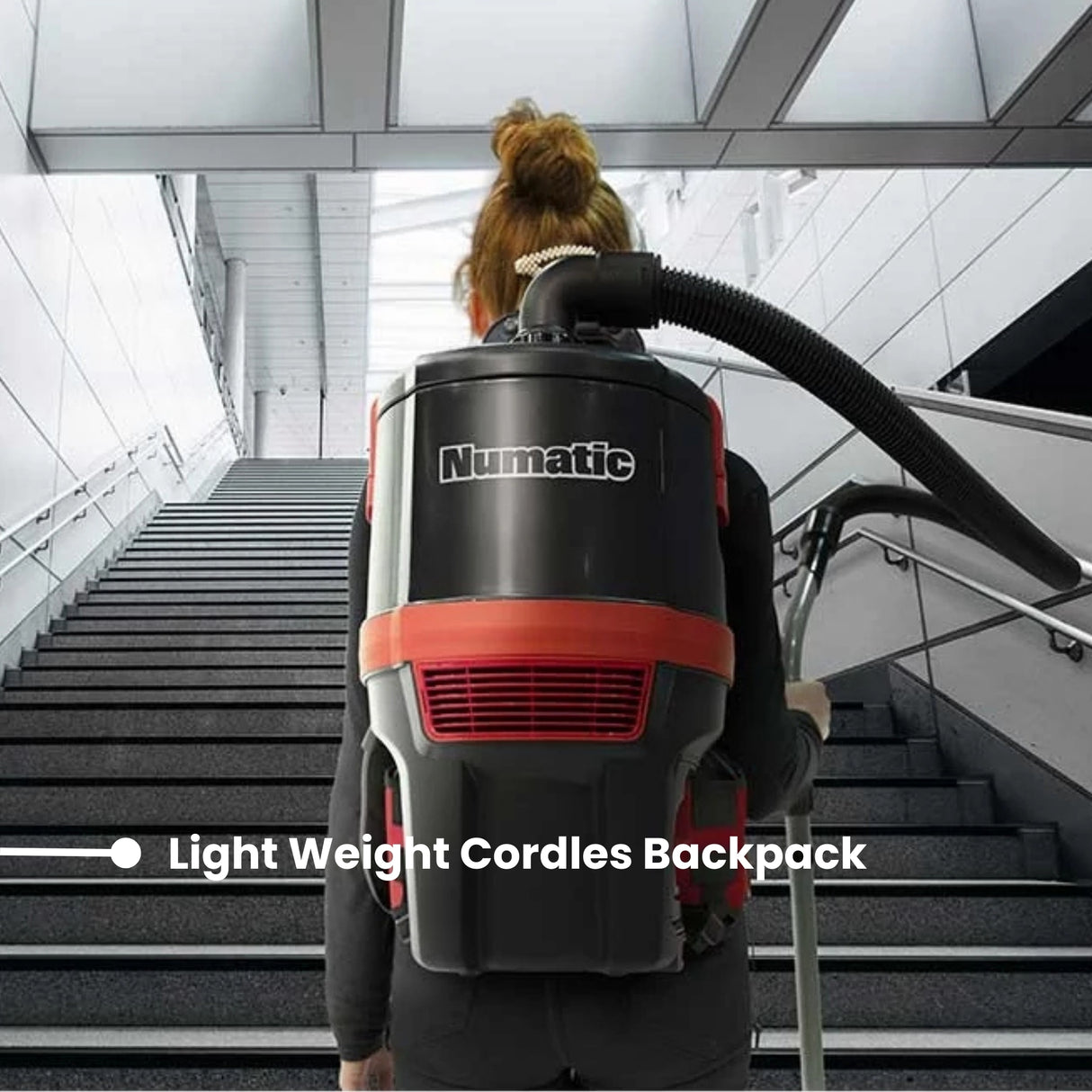 Numatic Latitude RSB-RBV150 Cordless Backpack Vacuum Cleaner