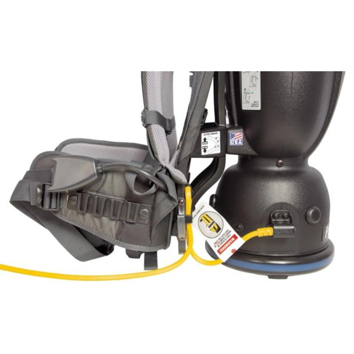 Powr-Flite Standard style Comfort Pro Backpack Vacuum - 6 Quart Capacity