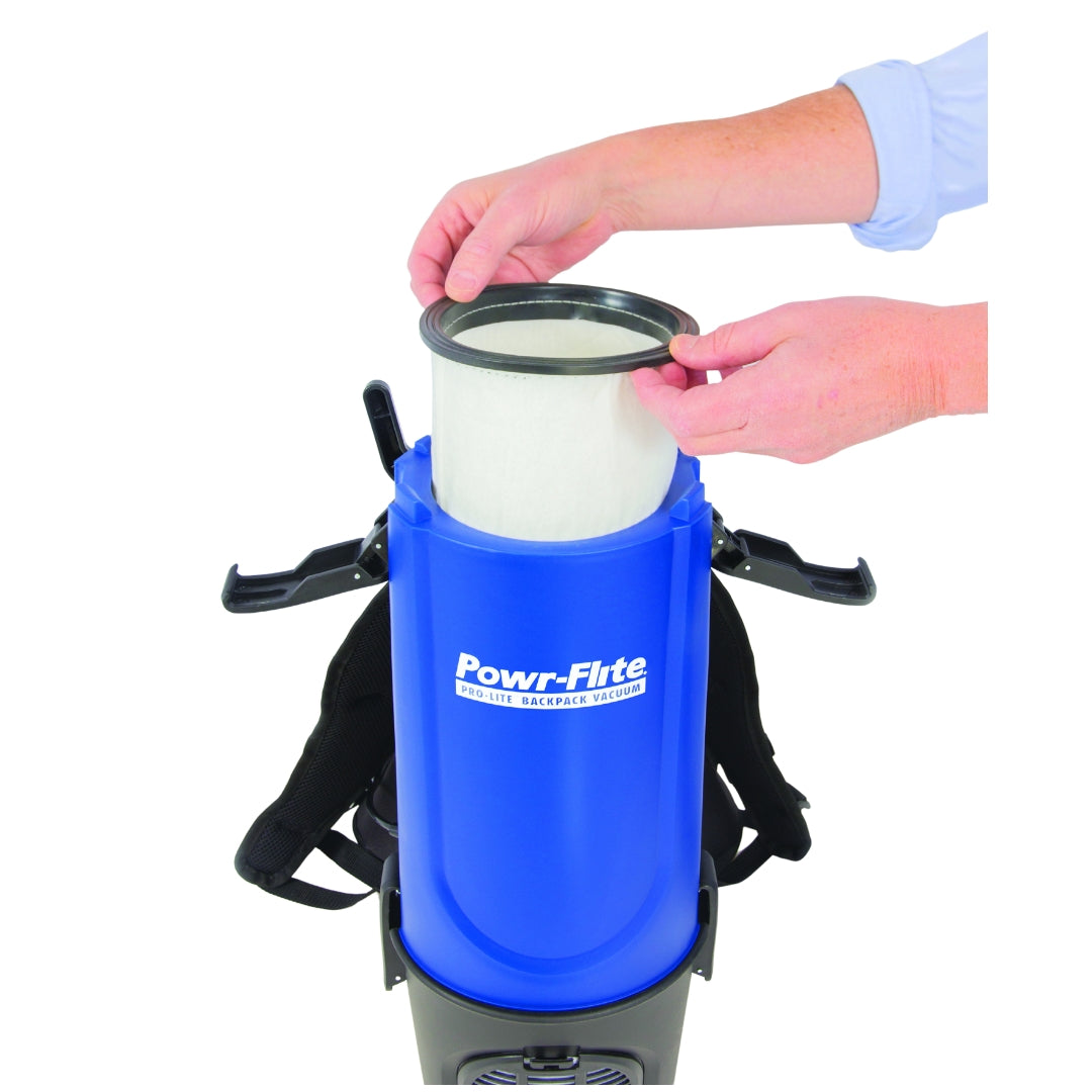 Powr-Flite Pro-Lite Backpack Vacuum 4 qt.