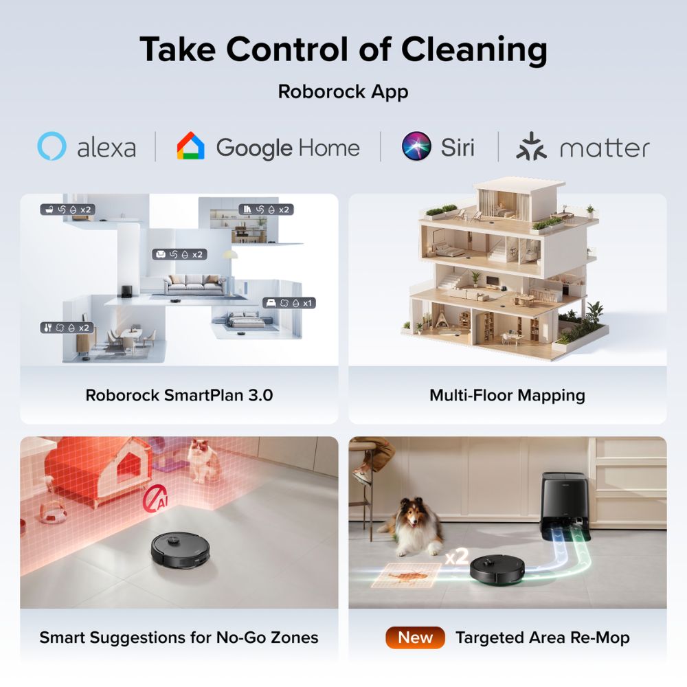 Roborock Qrevo 2 ProX Robot Vacuum Cleaner & Mop