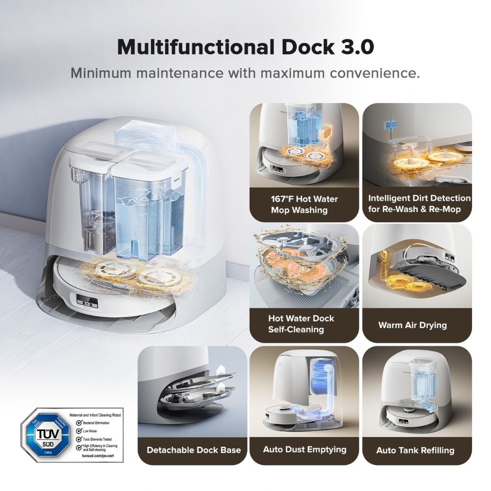 Roborock Qrevo Curv Robot Vacuum Cleaner & Mop