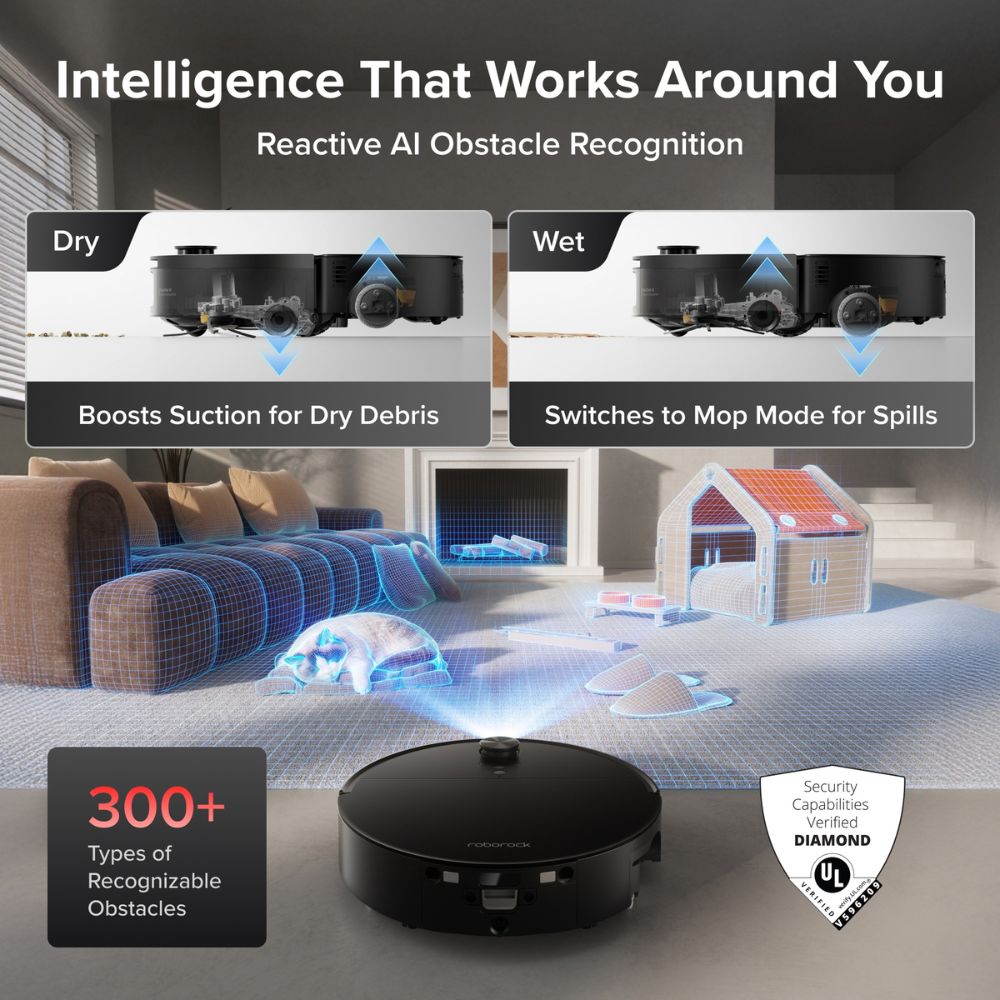 Roborock Saros 20 Flow Robot Vacuum Cleaner & Mop