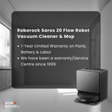 Roborock Saros 20 Flow Robot Vacuum Cleaner & Mop