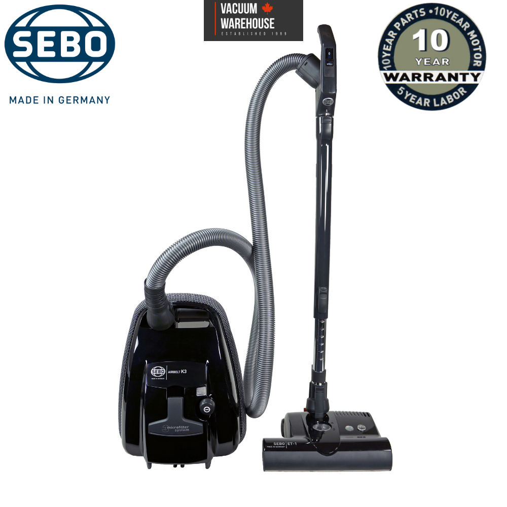 SEBO AIRBELT K3 Premium Canister Vacuum Lava