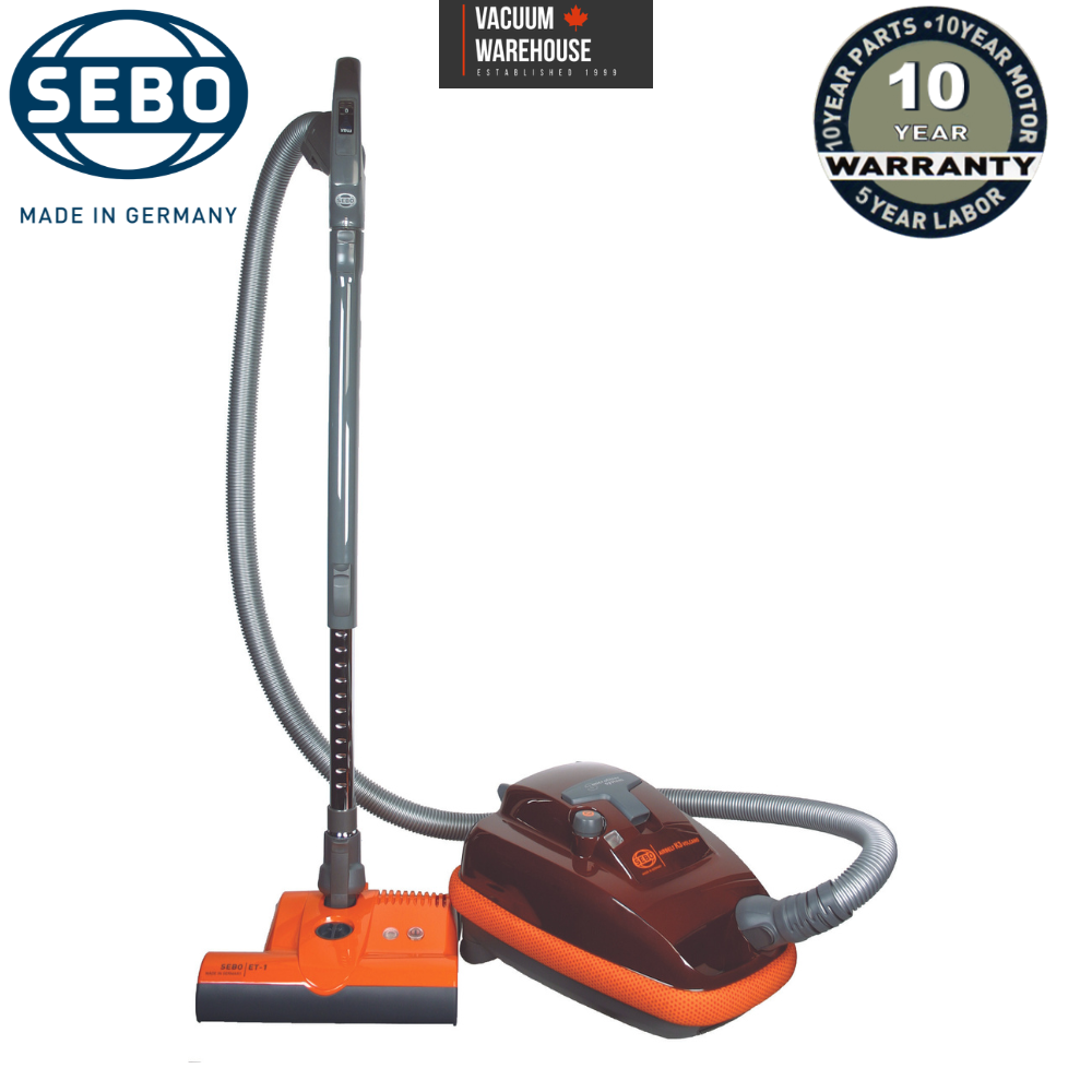 SEBO AIRBELT K3 Premium Canister Vacuum Onyx Black