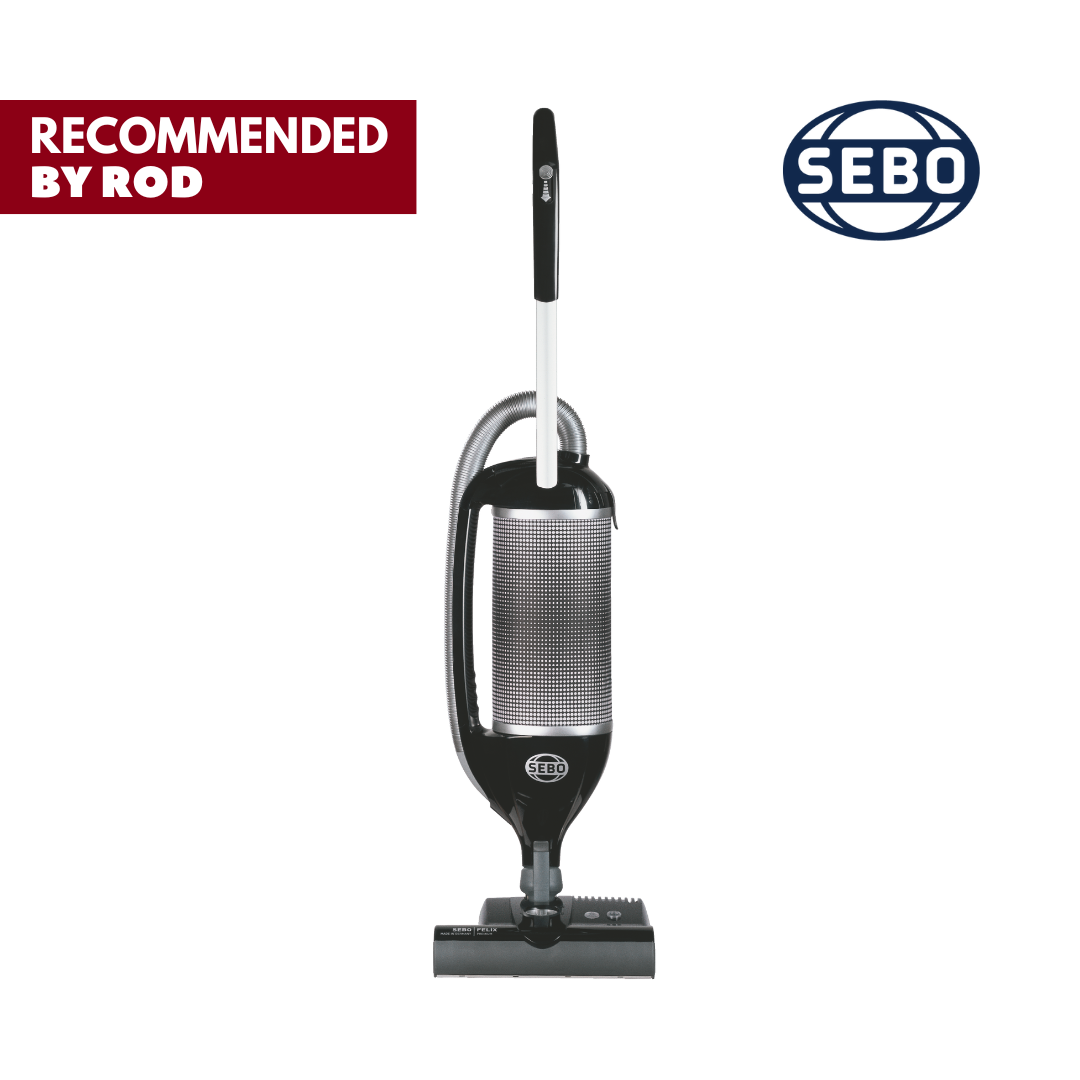 Sebo Felix 1 Onyx Premium Upright Vacuum Cleaner - Onyx Black