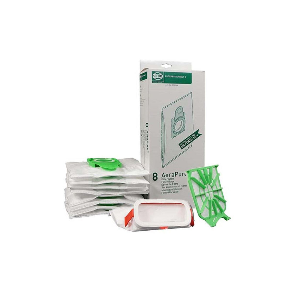 Sebo E-Series Service Box (Bags + 2 Filters)