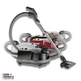 Sebo Airbelt D4 Premium Canister Vacuum Cleaner - White