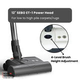 Sebo Airbelt D4 Premium Canister Vacuum Cleaner