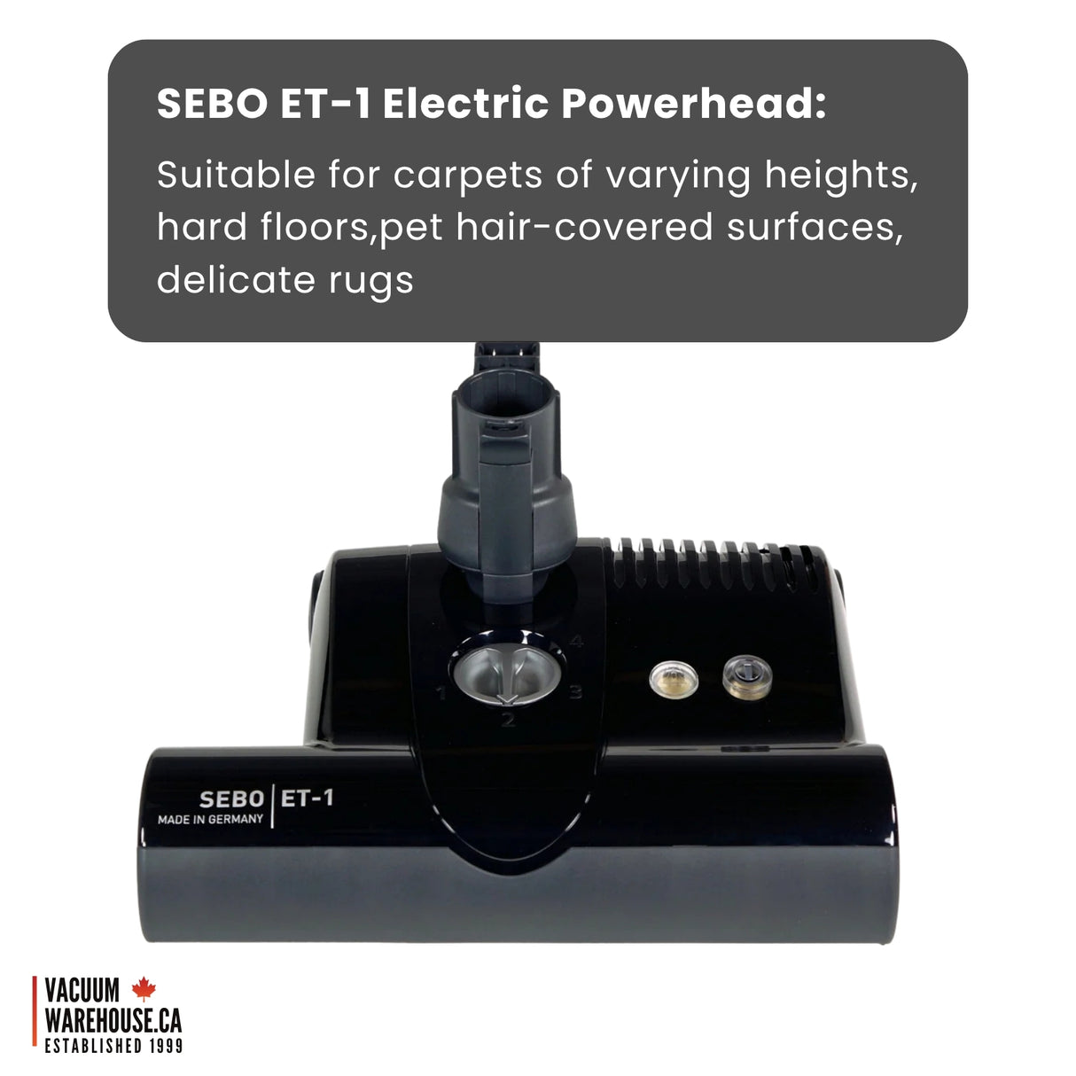 Sebo Airbelt D4 Premium Canister Vacuum Cleaner