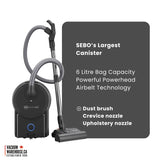 Sebo Airbelt D4 Premium Canister Vacuum Cleaner