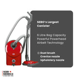 Sebo Airbelt D4 Premium Canister Vacuum Cleaner