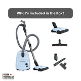 Sebo Airbelt E3 Premium Canister Vacuum - Pastel Blue