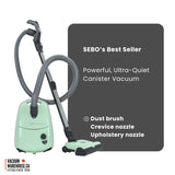 Sebo Airbelt E3 Premium Canister Vacuum Cleaner - Pastel Mint