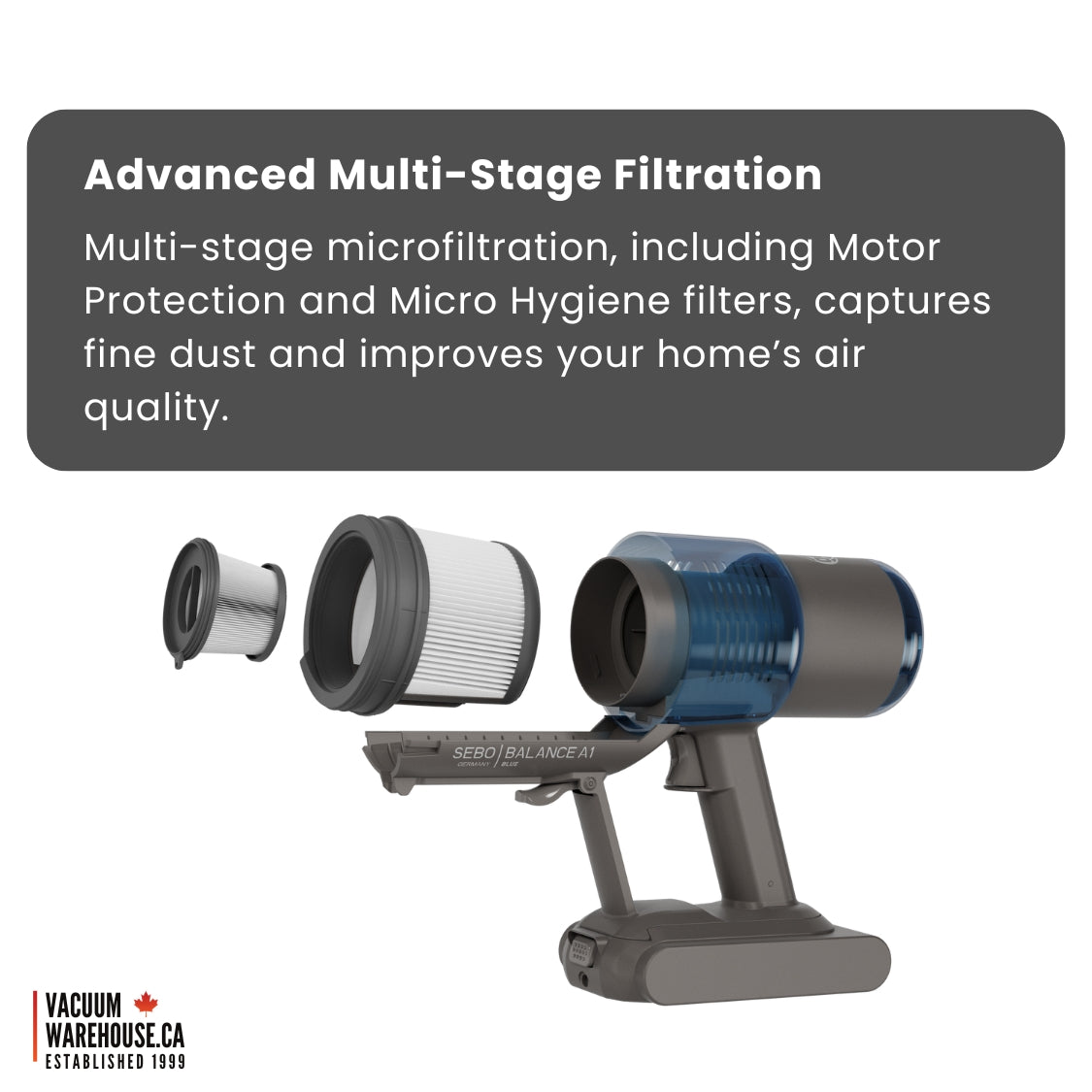 SEBO Balance A1 - Blue