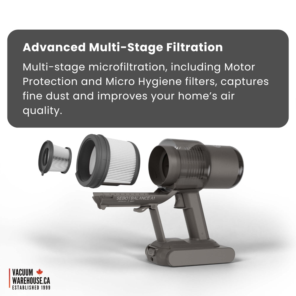 SEBO Balance A1 - Grey