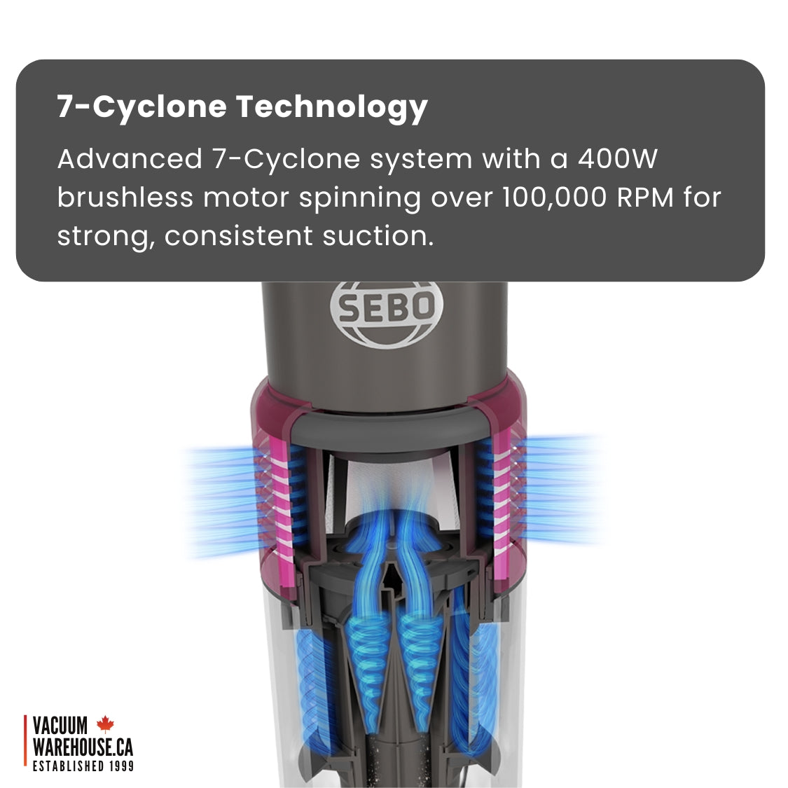 SEBO Balance A1 - Magenta